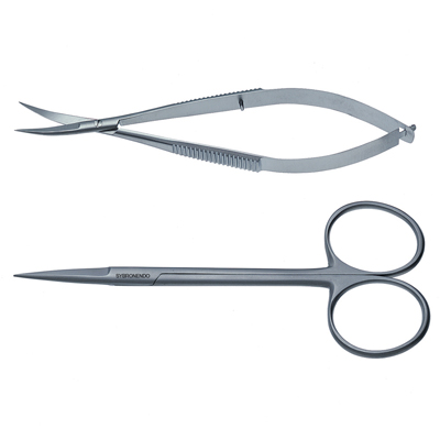 SybronEndo Microsurgical Scissors, Curved, 1PK